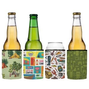 Stubbyz Go Camping Stubby Cooler 4-Pack