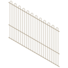 ProtectorAl 1201-2400W x 1800H Paperbark Loop Top Pool Fence Panel Raked 16-30º