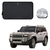 Front Windscreen Sun Shade for Toyota Prado 2024 - Current (J250) - Standard 150 x 85 cm - Black
