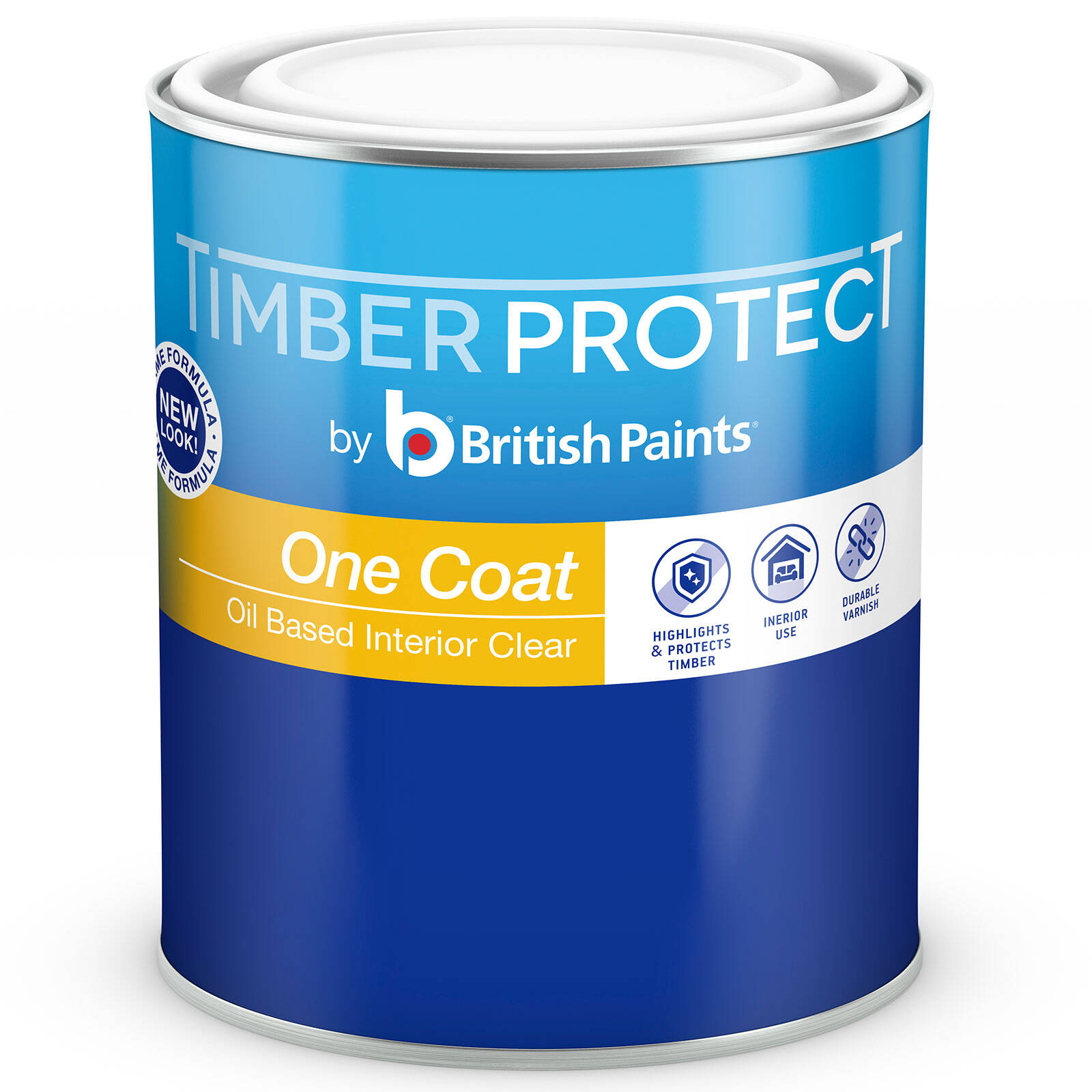 Timber Protect 250ml Clear Gloss Oil Based Interior One Coat