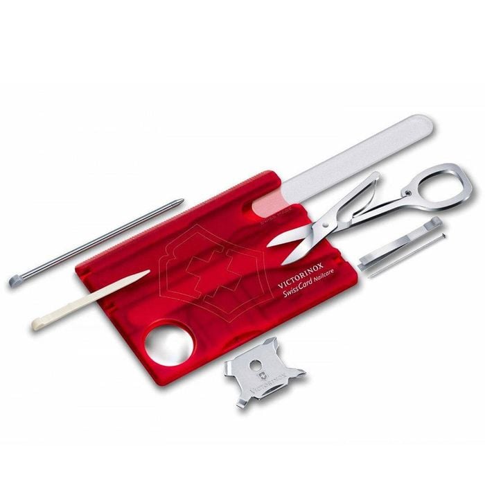 Victorinox Swiss Army Swisscard Nail Care | Red