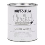 Rust-Oleum 887ml Linen White Chalked Ultra Matt Paint