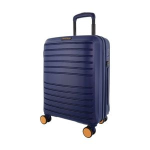Pierre Cardin Classic Cabin 56l Hard Shell Case Suitcase Travel Luggage Navy