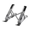 J5create Foldable Adjustable Laptop Stand With Usb 4-port Hub Aluminium 16in