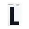 Sandleford 85mm Black Cut Out Self Adhesive House Letter L
