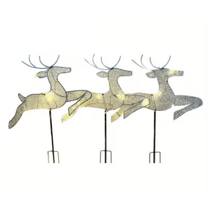 Lifebay 3-in-1 Christmas Reindeer Outdoor Decoration