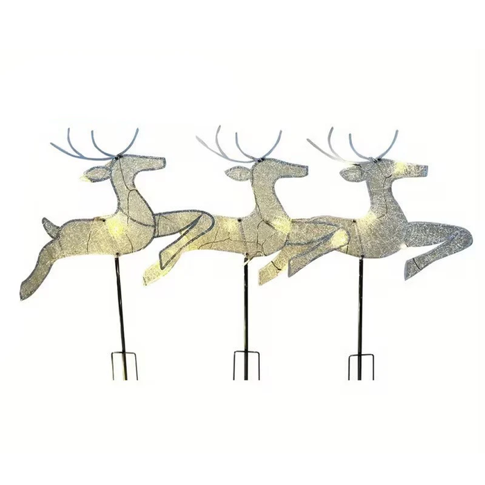 Lifebay 3-in-1 Christmas Reindeer Outdoor Decoration