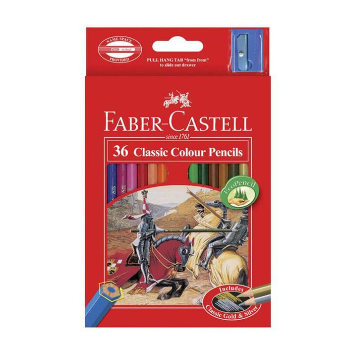 Faber-Castell Coloured Pencil Classic (36pk)