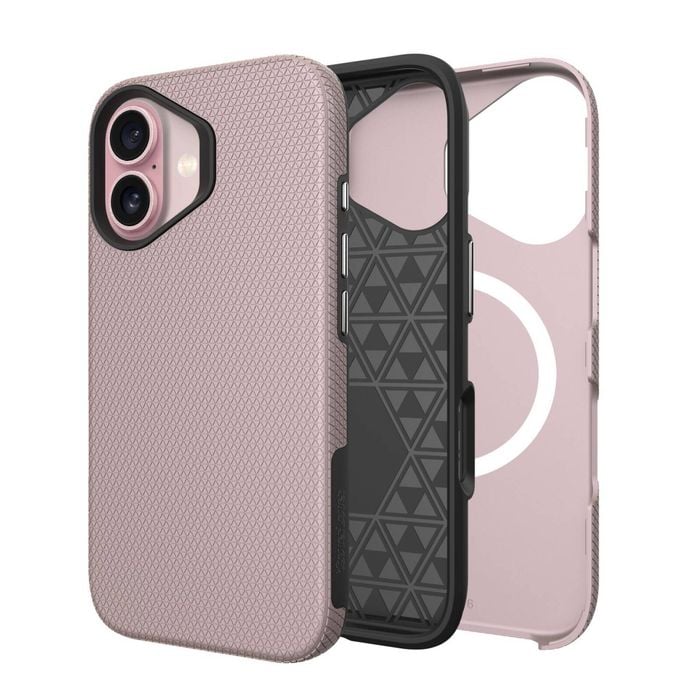 Icoverlover For Iphone 17 Case Compatible With Magsafe Shockproof Rose Gold
