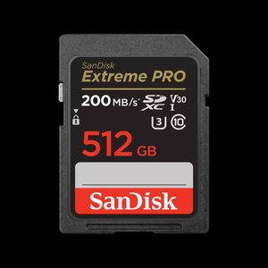 Sandisk Extreme Pro SD Card 512GB