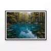 River with Rocks & Trees  Print 100% Australian Made 90x60cm  (Poster)
