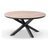 Bay Gallery Furniture Tuscany Round 1.5m Outdoor Aluminium And Teak Dining