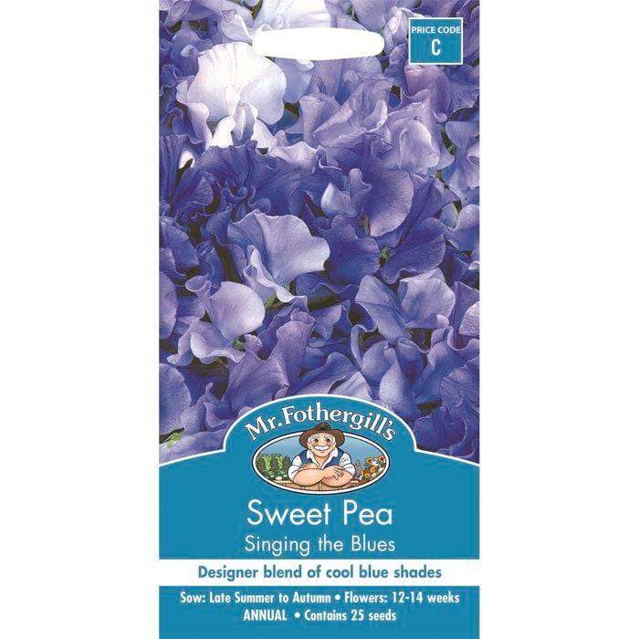 Mr Fothergill's Sweet Pea Singing The Blues