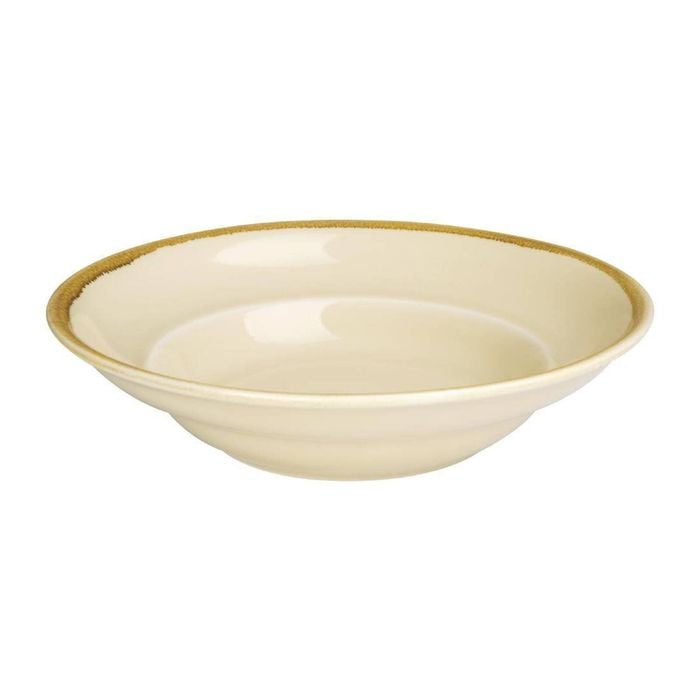 Olympia Pasta Bowls Kiln Sandstone 250mm 4 Pack Commercial Tableware Ceramic Dining