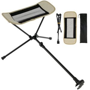 Portable Folding Chair Footrest Khaki