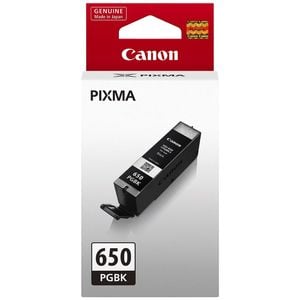 Canon PGI-650BK Original Pigment Black Ink Cartridge for Canon Inkjet