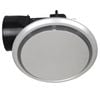 Mercator Novaline II 240mm Large Round Exhaust Fan Silver