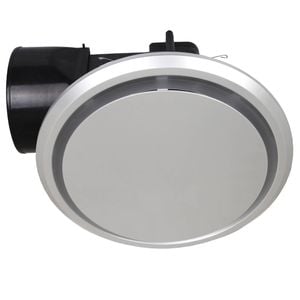 Mercator Novaline II 240mm Large Round Exhaust Fan Silver