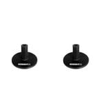 2PK Summit Global Agility Pole Weighted Base 1.4kg - Black