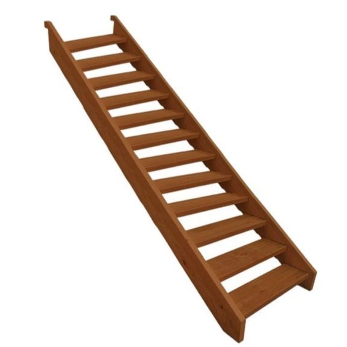 900mm Stair Kit Merbau 12 Tread