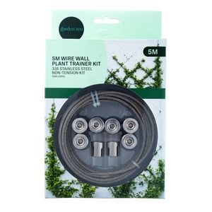 Garden Zen 5m Non Tensioned Wire Wall Plant Trainer Kit