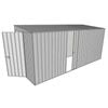 Build-a-Shed 1.5 x 4.5 x 2m Zinc Skillion Single Sliding Side Door Shed
