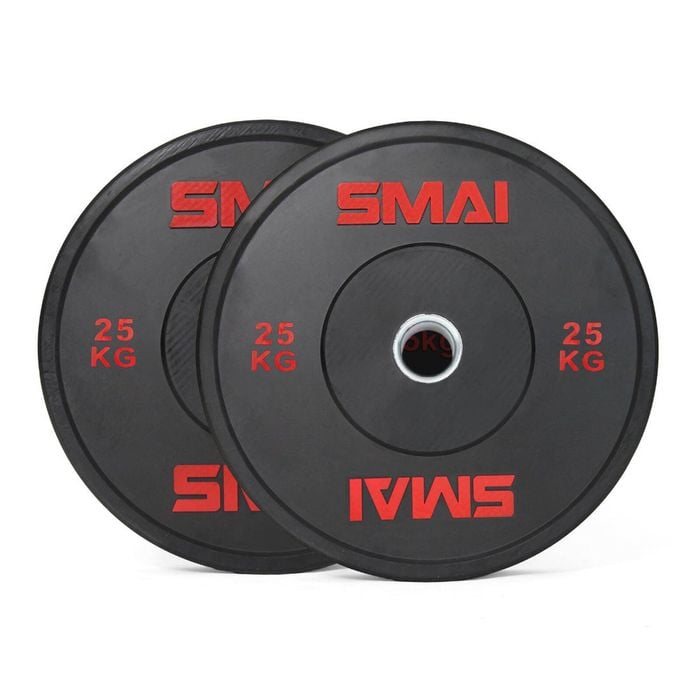 Smai Smai Home Gym Bumper Plates - 25kg (pair) -
