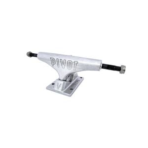 Pivot Truck Co Logo Set Hanger for Skateboard Silver Hanger Width 5.5in