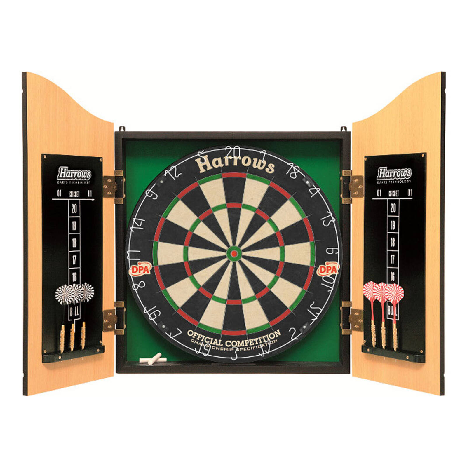 Harrows Set di 3 Freccette in Carbonio ST, 9 aste in Totale, Disponibili in 3 Misure, in Materiale Composito di Carbonio Resistente, Colore Nero Corto