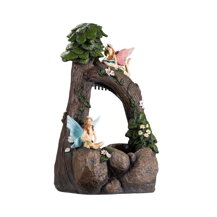 Northcote Pottery 30 x 48cm Blossom Veil Polyresin Water Feature