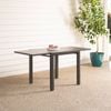 Mimosa Charcoal Aluminium Cordoba Extension Table