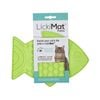 Lickimat Felix Slow Feeder Cat Bowl Orange