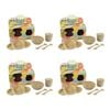 20pc EcoSouLife Reusable Biodegradable Rice Husk Baby Feeding Set