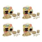 20pc EcoSouLife Reusable Biodegradable Rice Husk Baby Feeding Set