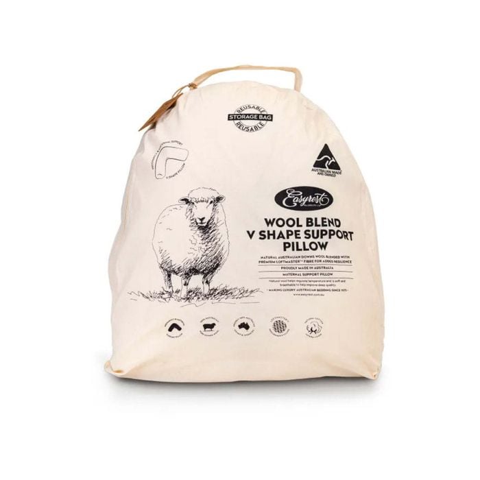 Easyrest Australian Wool Blend U Shape Pillow