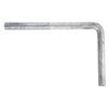 Hobson 170 x 40mm Galvanised L Bolt - 100 Pieces