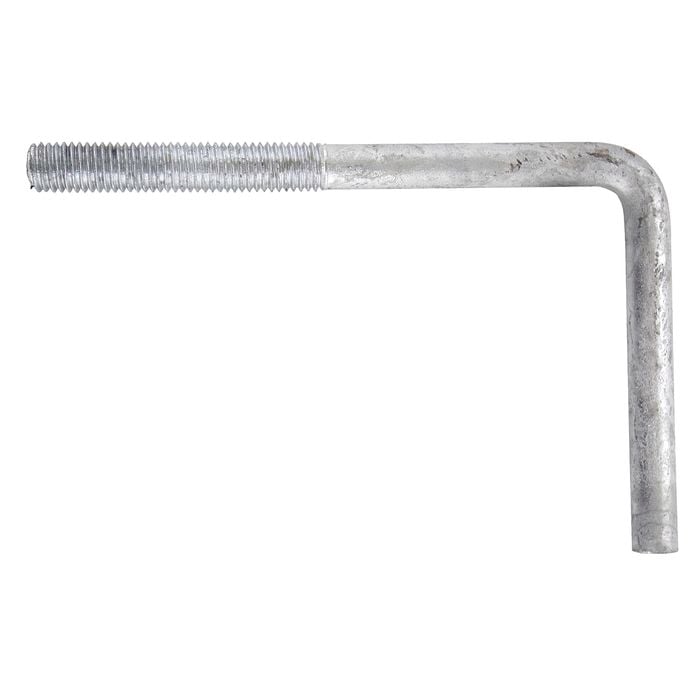 Hobson 170 x 40mm Galvanised L Bolt - 100 Pieces