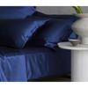 Bedding Co. Fitted Sheet 100% Mulberry Silk 20 Momme Navy Blue Super King
