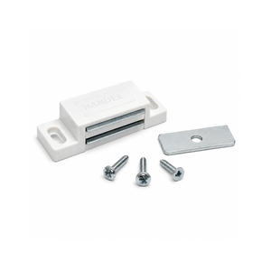 Handee White Senior Magnetic Cupboard Door Catch
