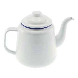 Falcon Teapot 1.5L White & Blue