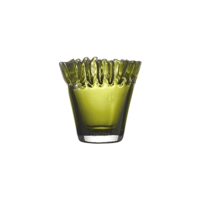 Ecology Tousle Fluted Vase 14cm - Meadow