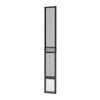 Hakuna Pets Medium Black Mesh Sliding Pet Door