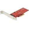 Startech.com M.2 Adapter - X4 Pcie 3.0 Nvme - Low Profile And Full Profile - Ssd Pcie M.2 Adapter