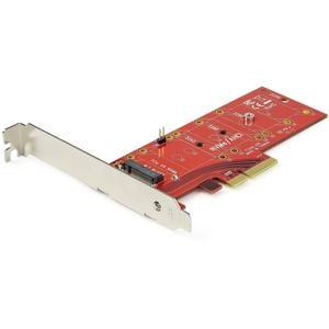Startech.com M.2 Adapter - X4 Pcie 3.0 Nvme - Low Profile And Full Profile - Ssd Pcie M.2 Adapter