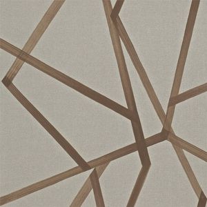 Wallpaper Trader Sumi Geometric Wallpaper Roll 10.05m X 68.6cm, Gold