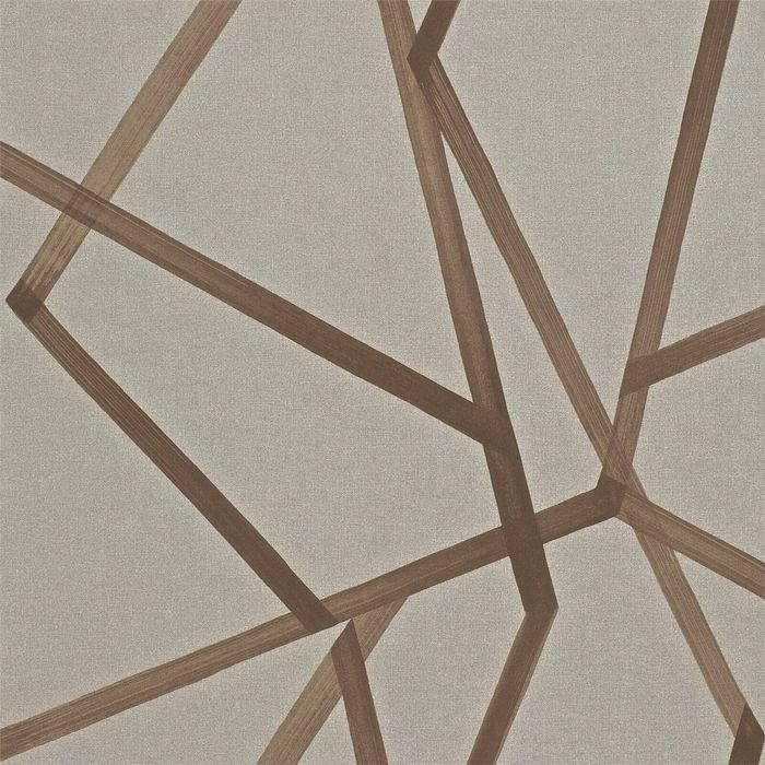 Wallpaper Trader Sumi Geometric Wallpaper Roll 10.05m X 68.6cm, Gold