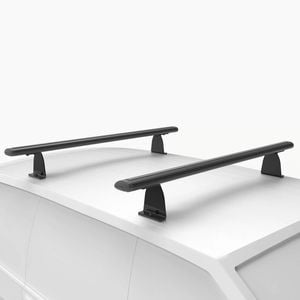 Asaf Heavy Duty 155CM 4 Bar Roof Racks Volkswagen Transporter 2003-2024 - Black -  Factory Point Mount