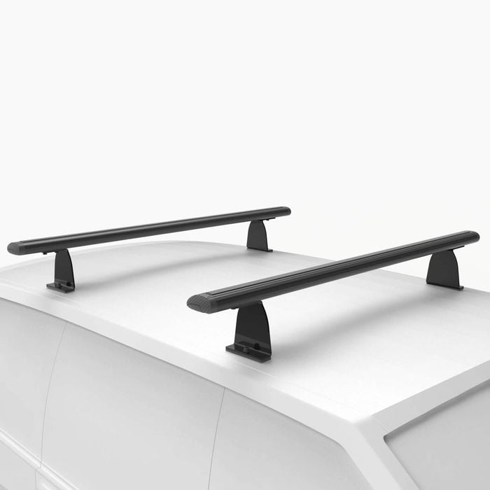 Asaf Heavy Duty 155CM 4 Bar Roof Racks Volkswagen Transporter 2003-2024 - Black -  Factory Point Mount