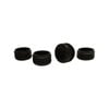 Surface Gard 32mm Black Round Plastic Internal Chair Tip - 4 Pack