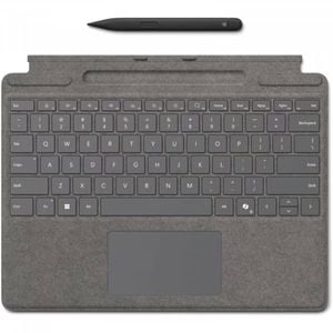 Microsoft Surface Pro Keyboard With Slim Pen For Business - Platinum